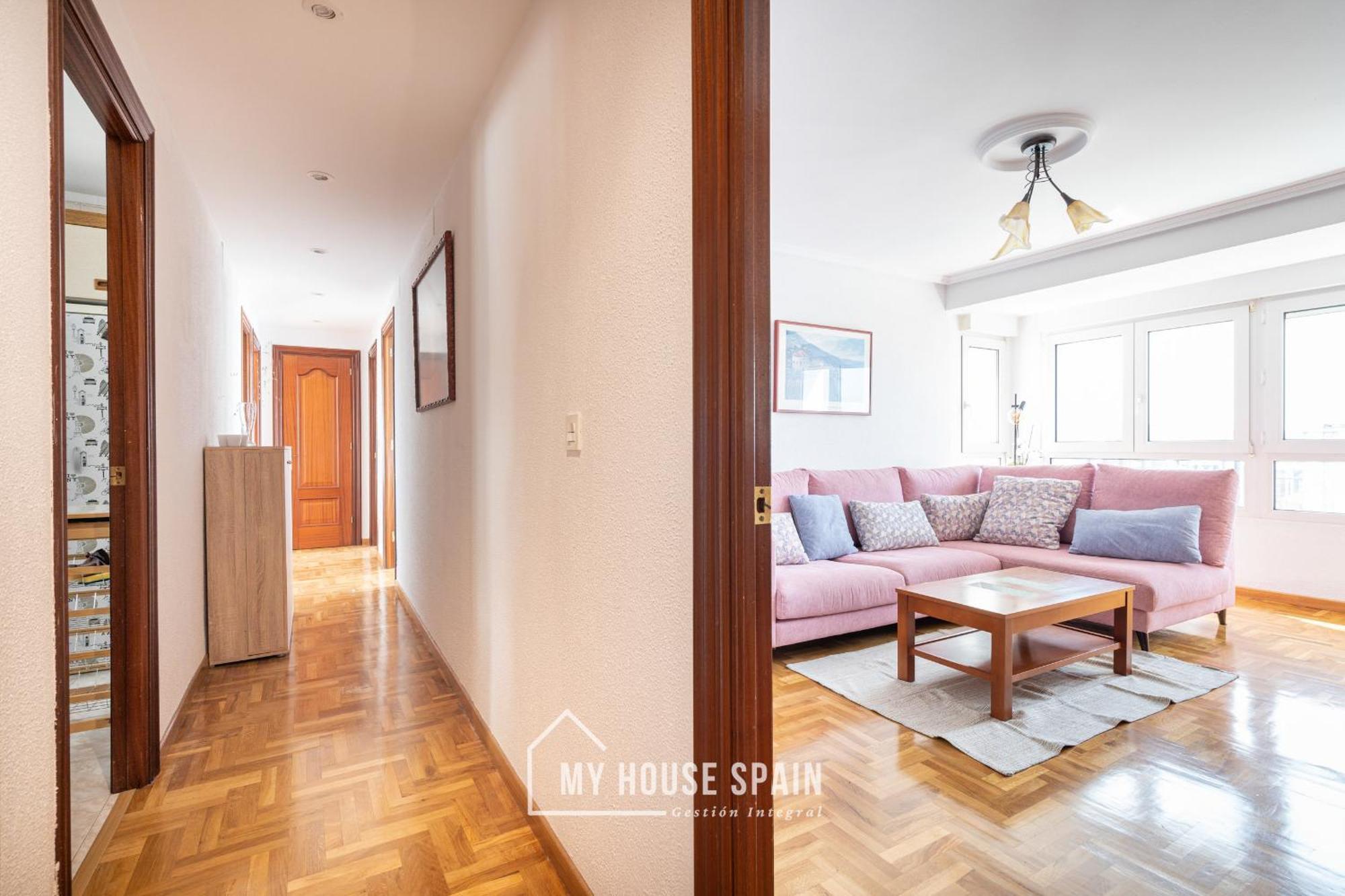 Myhousespain - Luminoso Piso Junto Al Centro 기욘 외부 사진