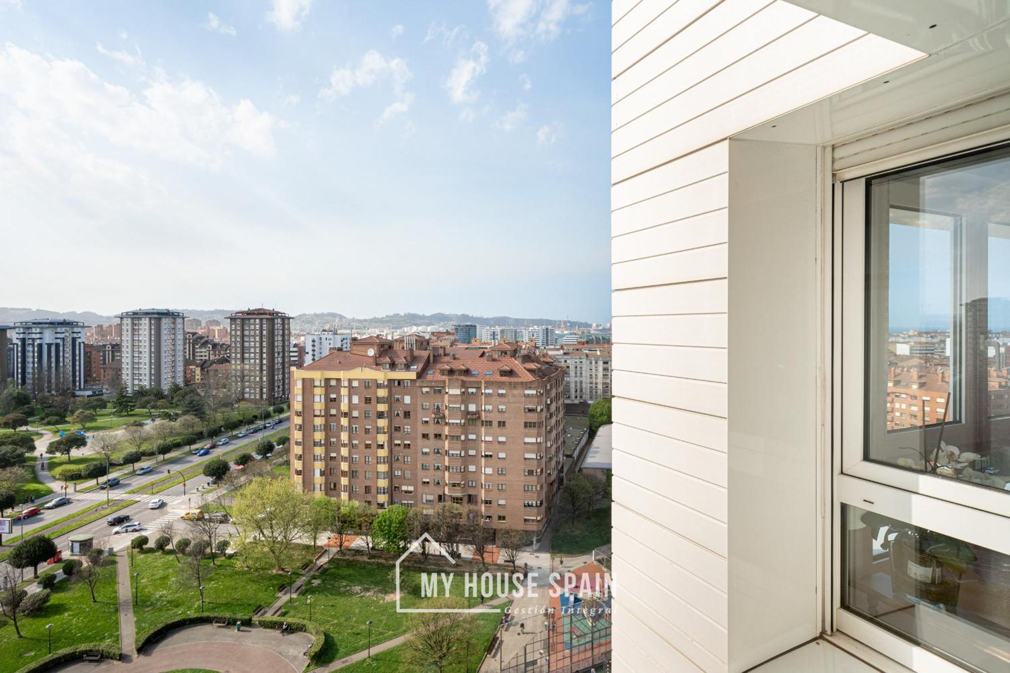 Myhousespain - Luminoso Piso Junto Al Centro 기욘 외부 사진